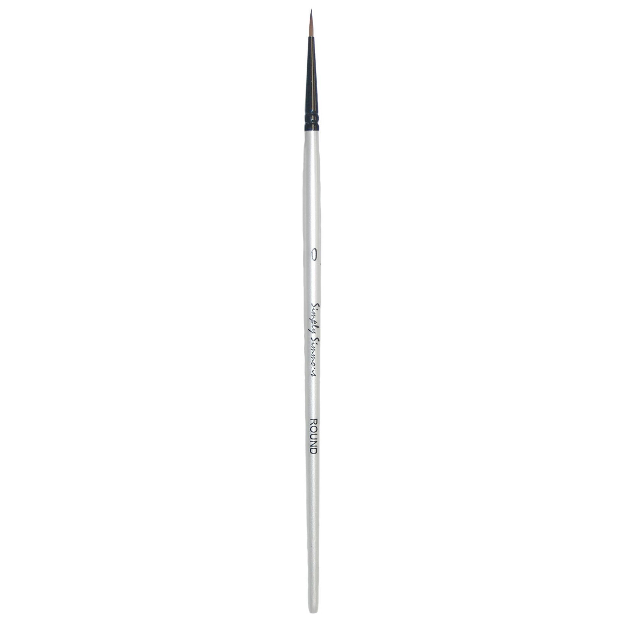 Simply Simmons Short Handle Round Brush